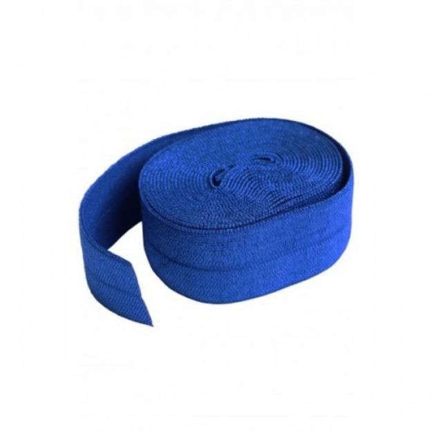 Picture of Byannie Foldover Elastic 20mm x yd Blast Blue